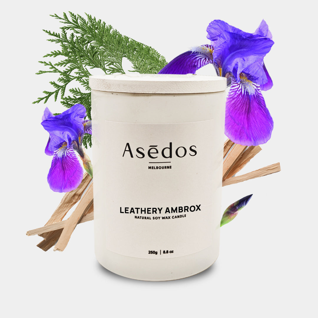 
                  
                    LEATHERY AMBROX CANDLE
                  
                